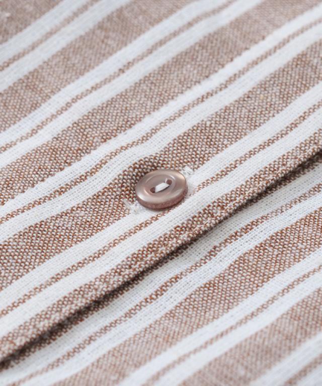 すっとなじむ、大人ナチュラル。先染めチェック5分袖ブラウス