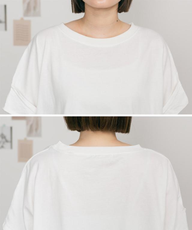 立体ドルマンスリーブTシャツ