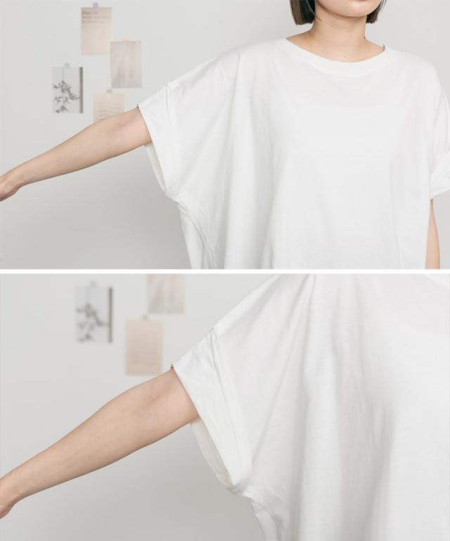 立体ドルマンスリーブTシャツ