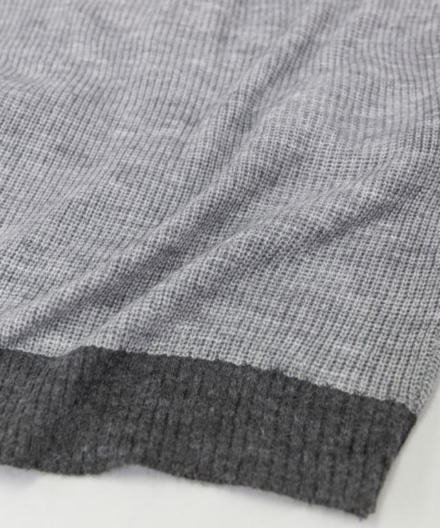 コンビネーションカラーVネックカーディガン