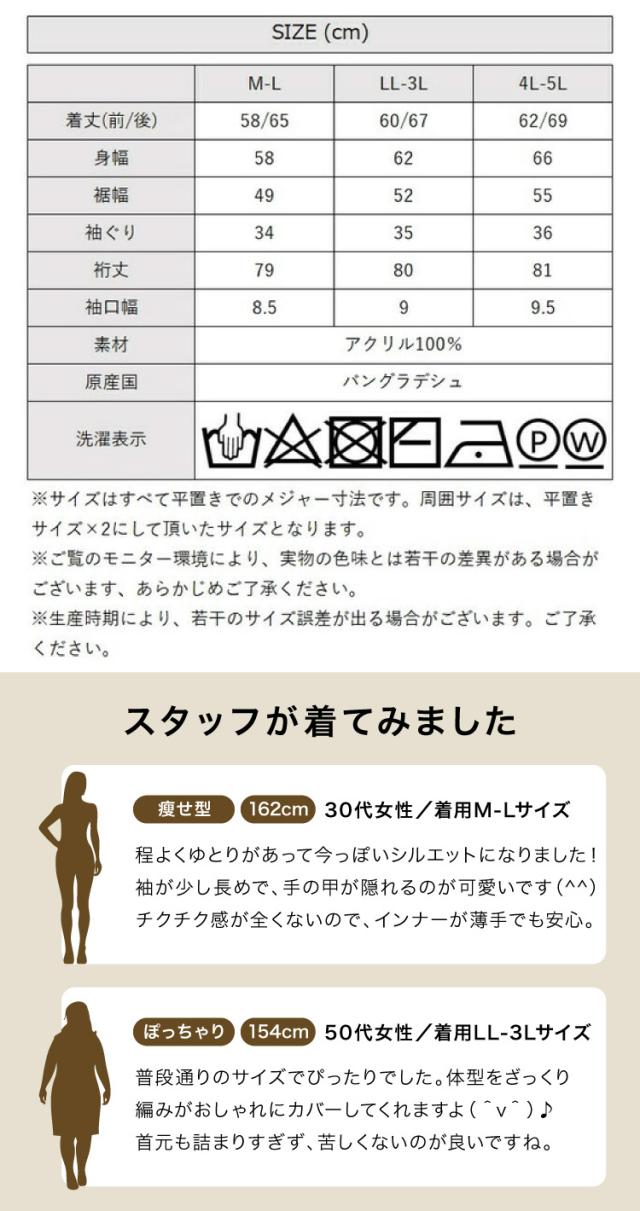 チャンキー鹿の子編みセーター