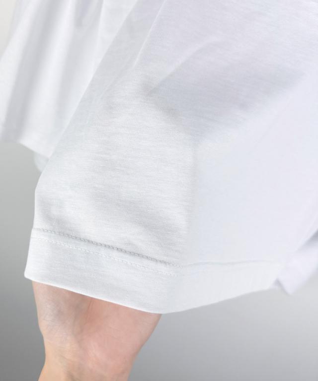 ギャザースリーブカットソー