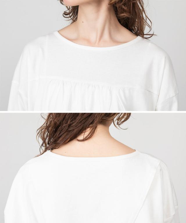 バックダブル長袖Tシャツ