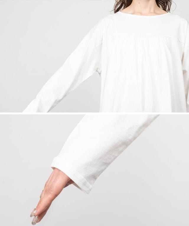 バックダブル長袖Tシャツ