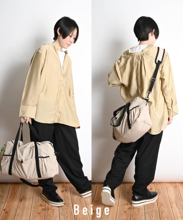 ナイロンドロストボストンバッグ