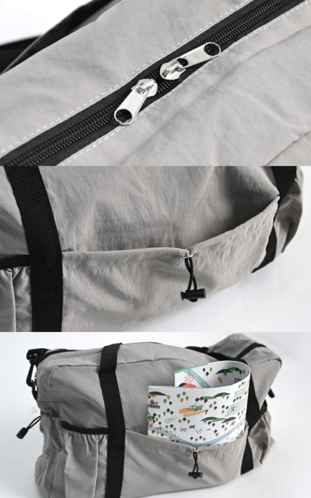 ナイロンドロストボストンバッグ