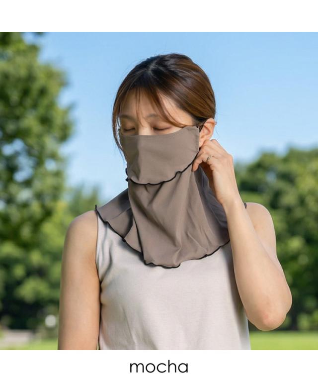 冷感UVカットフェイスカバー