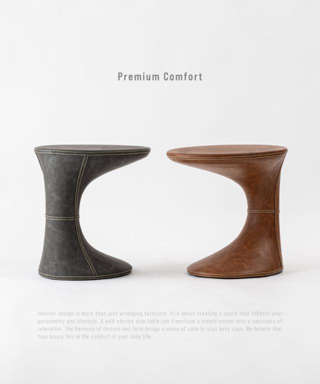 ソファの横が、私だけの特等席になる。サイドテーブル