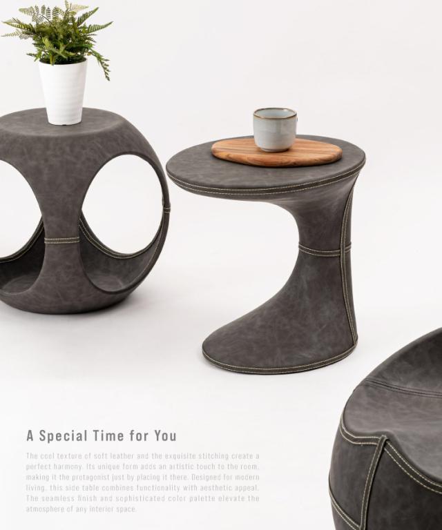 ソファの横が、私だけの特等席になる。サイドテーブル