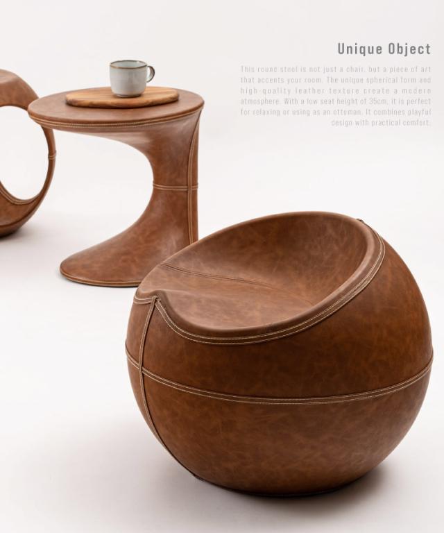 座れるオブジェを、お部屋にひとつ。スツール