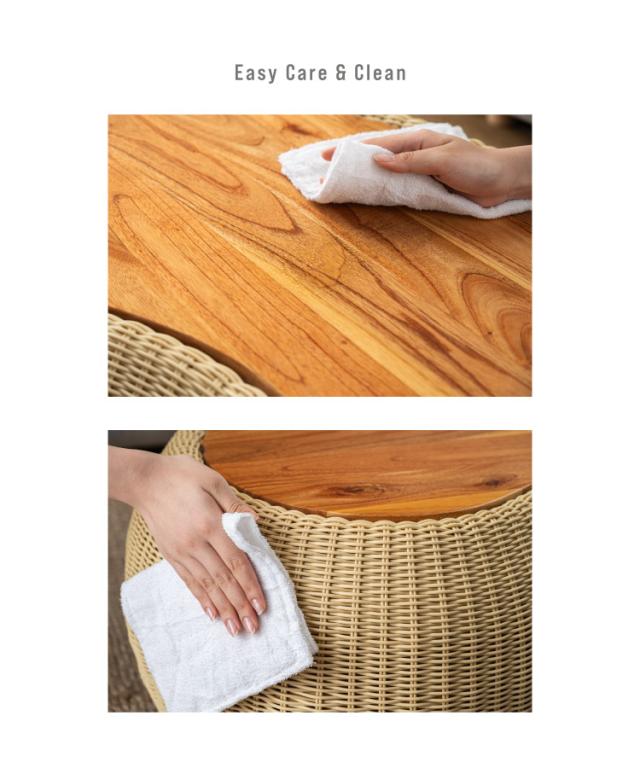 癒しのぽってりフォルム。リビングテーブル