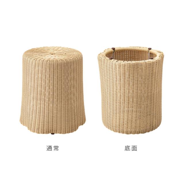 ちょこんと絵になる。スツール