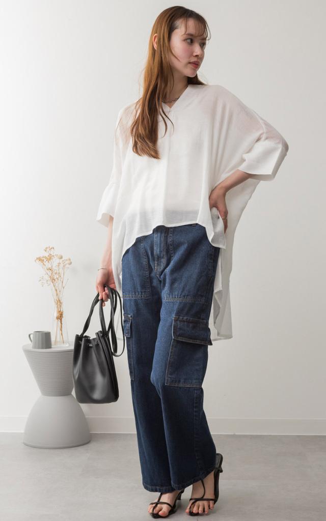 ヴィンテージ風カーゴパンツ