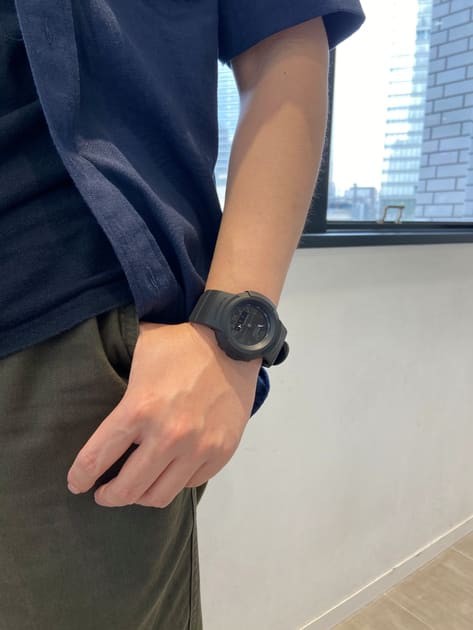 カシオ 腕時計 ジーショック 電波ソーラー アナログ・デジタルコンビネーションモデル AWG-M520BB-1AJF メンズ ブラック CASIO  G-SHOCK　【定価￥26