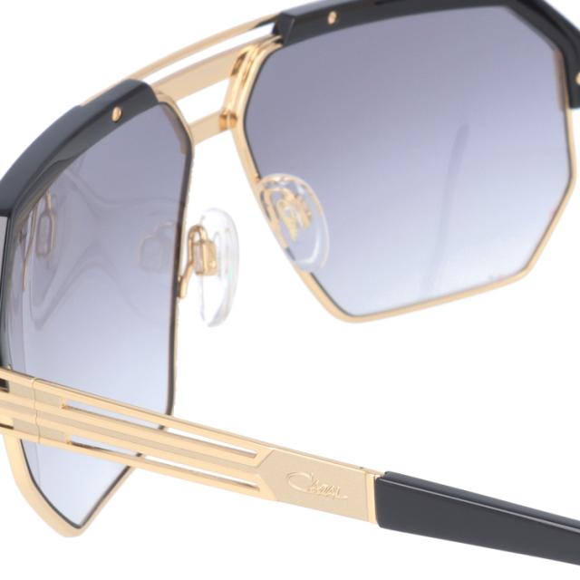 国内正規品】カザール サングラス スクエア型 CAZAL 9082 001 63サイズ