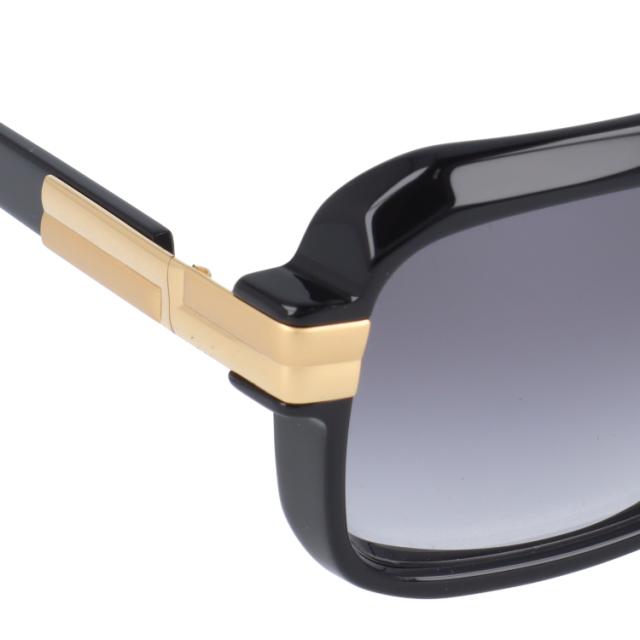 【国内正規品】カザール サングラス スクエア型 レジェンズ CAZAL LEGENDS MOD.663/3 001 56サイズ （ダブルブリッジ） ユニセックス メンズ レディース アウトドア ドライブ 人気 ハイブランド セレブ UVカット 紫外線