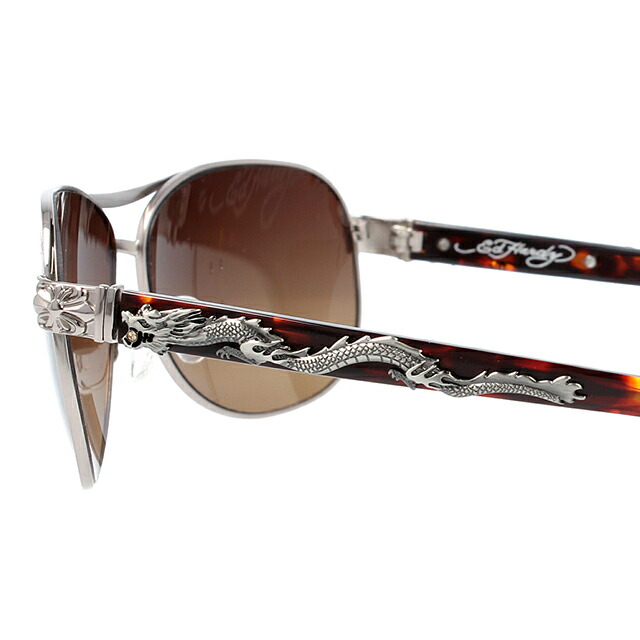 エドハーディー サングラス EdHardy ダイビングドラゴン DIVING DRAGON ガン＆ブラウン （偏光） メンズ レディース UVカット メガネ エドハーディー サングラス EdHardy ダイビングドラゴン DIVING DRAGON