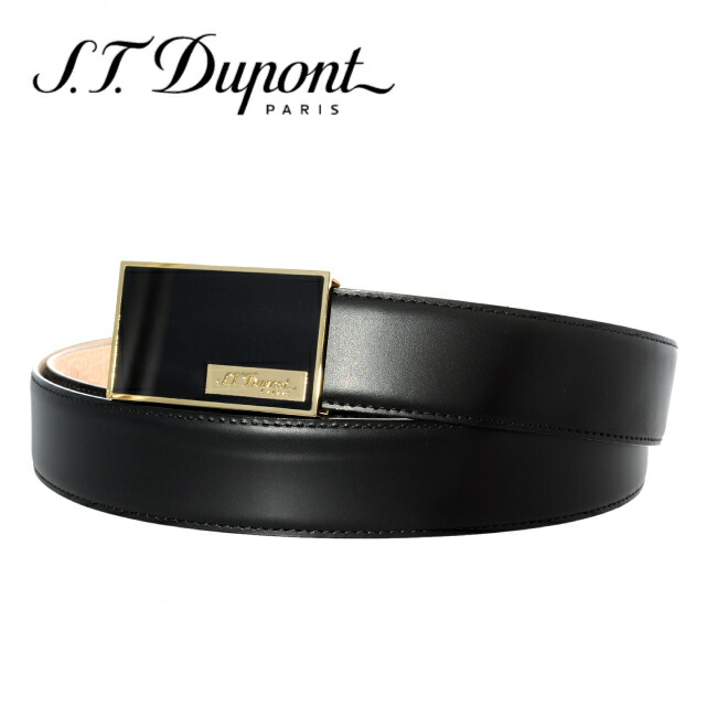 【訳あり】S.T.Dupont デュポン ベルト ヘリテッジ ブラック 051182N 誕生日 記念日 ご褒美 プレゼント 新社会人