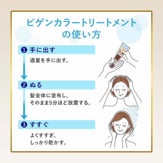 ビゲン カラートリートメント アッシュブラウン(180g*2本セット)[白髪用 カラートリートメント]の通販はau PAY マーケット - 爽快ドラッグ