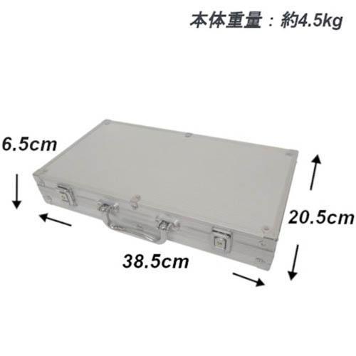 センター商事 カジノチップ300枚＆BJマットセット シルバー