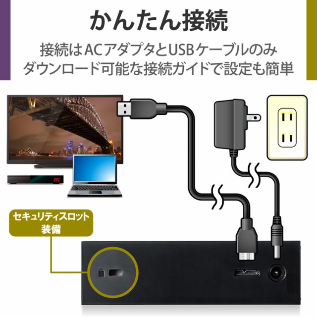 速達メール便 Hdd 外付け デスクトップ 番組録画向け Usb3 2 Gen1 ブラック 1tb Eld Gtv010ubk 1台 情報家電 その他 在庫処分セール Arnabmobility Com