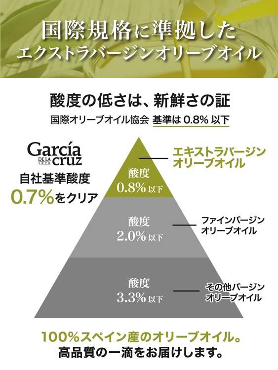 ガルシア エクストラバージン オリーブオイル ペット 5000ml ガルシア 有機 エキストラバージン オリーブオイル スペイン産 500ml