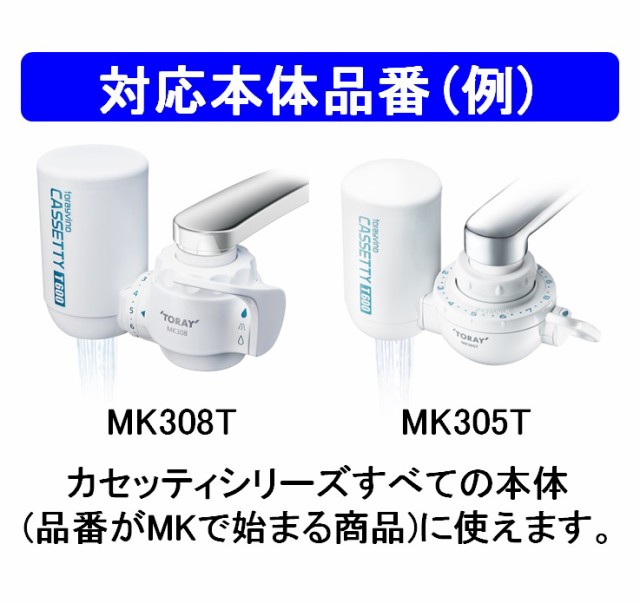 東レ トレビーノ カセッティシリーズ トリハロメタン MKC.T2J-Z 2箱