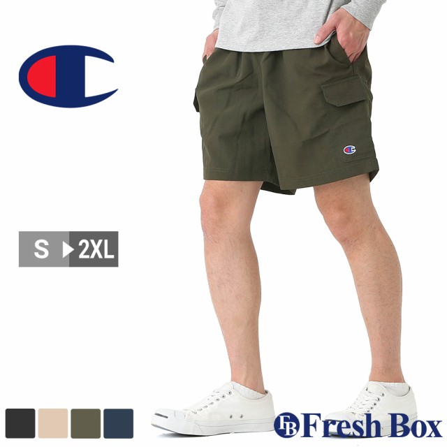 Champion チャンピオン ハーフパンツ メンズ スポーツ ルームウェア ショートパンツ 膝上 大きいサイズ 夏服