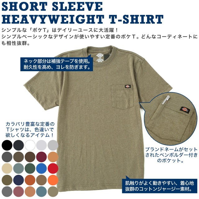 Dickies fBbL[Y TVc Y  uh 傫TCY IV N[lbN wr[EFCg |Pbg |PT [dickies-ws450-2] (USAf) yWz