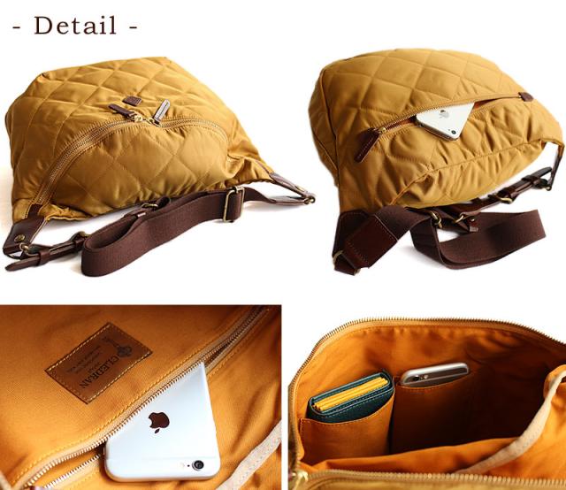 細部にもこだわったダコタのバッグ