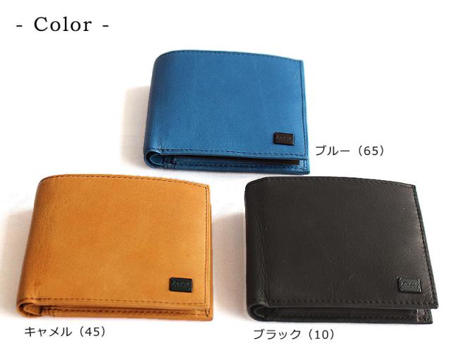 ダコタ ブラックレーベル ワキシー イタリアンレザー×馬革 二つ折り財布 625900 カラーバリエーション