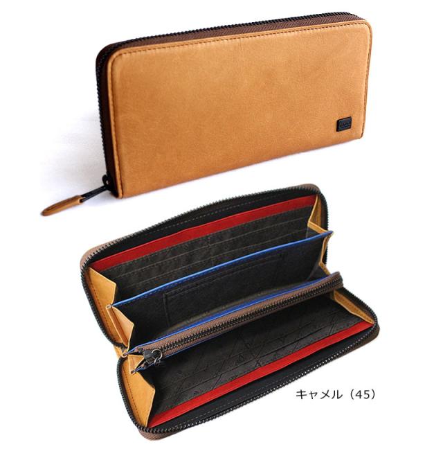 ダコタ ブラックレーベル ワキシー イタリアンレザー×馬革 長財布 625903 カラーバリエーション