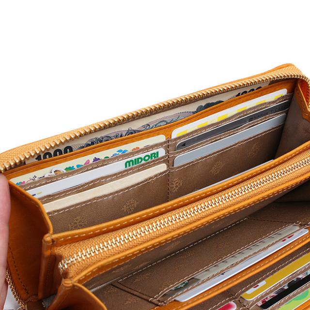 dakota ダコタ ぺルラ ラウンドファスナー長財布 0030053