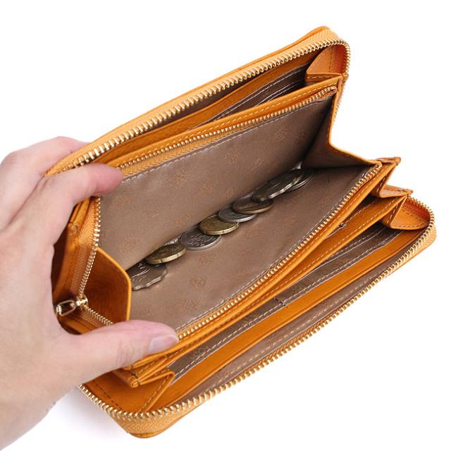 dakota ダコタ ぺルラ ラウンドファスナー長財布 0030053