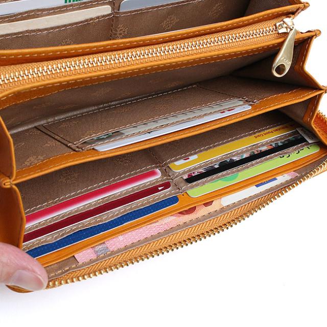 dakota ダコタ ぺルラ ラウンドファスナー長財布 0030053