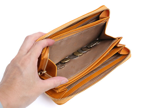 dakota ダコタ ぺルラ ラウンドファスナー長財布 0030053