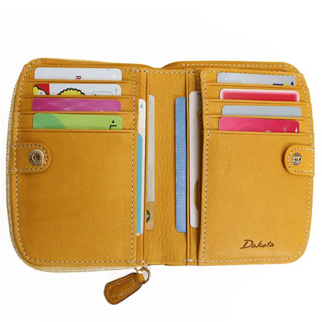 ノベルティ付】ポイント10% ダコタ 二つ折り財布 イデーア Dakota