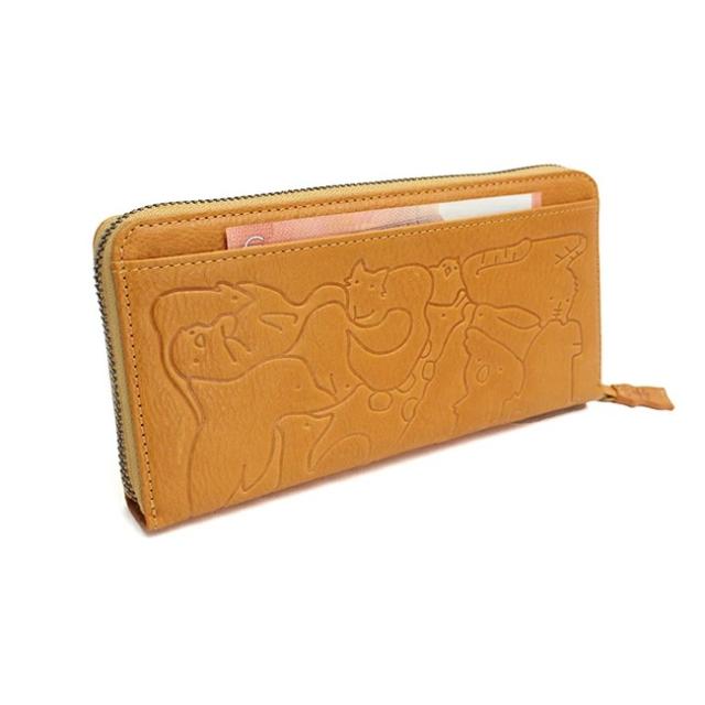 ダコタ Dakota アニマーレ ラウンドファスナー 小銭入れ付き長財布 0030192