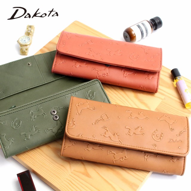 新品未使用　ダコタ　Dakota カバロ　二つ折り財布　コーラルピンク Amazon | [ダコタ] 二つ折り財布 ラウンドファスナー 本革