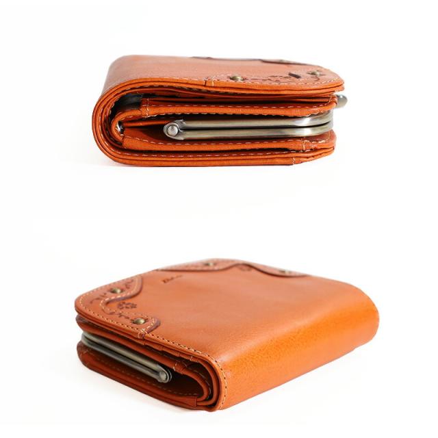 Dakota マーゴット がま口二つ折り財布 0031601