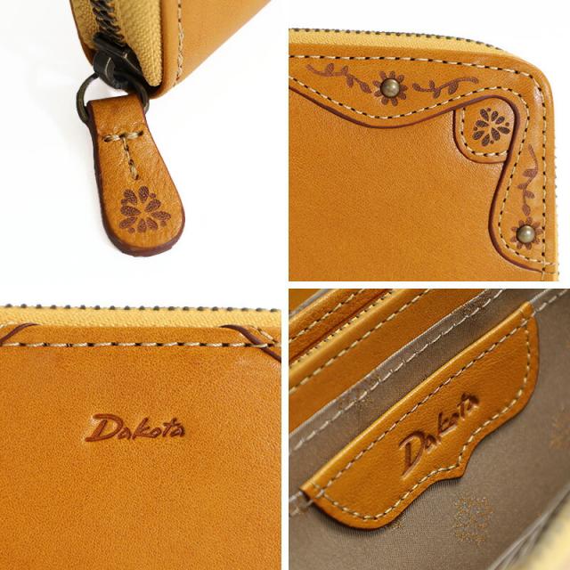 Dakota マーゴット ラウンドファスナー長財布 0031603