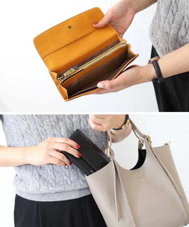 Dakota ダコタ かぶせ長財布 ブロッコ 0031622