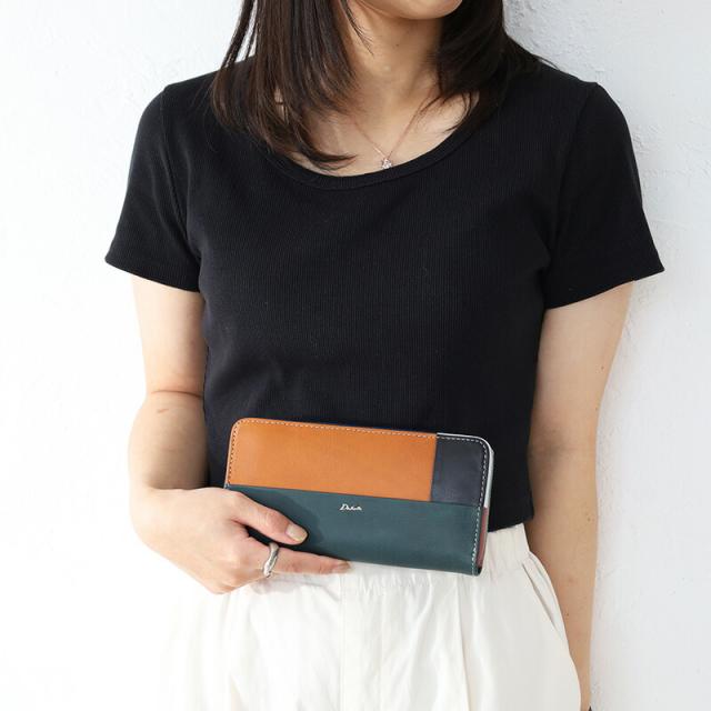 Dakota ブロッコ ラウンドファスナー長財布 0031623