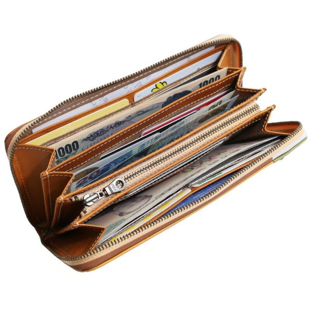 Dakota ブロッコ ラウンドファスナー長財布 0031623