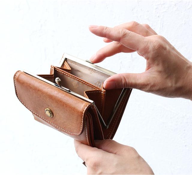 dakota ダコタ コラッジョ がま口二つ折り財布