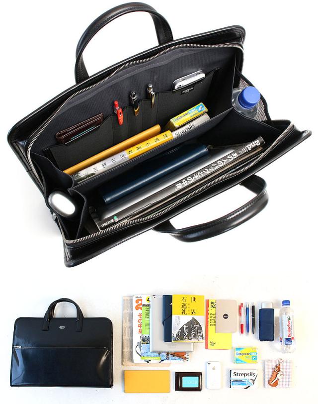 ポーター クラーク ブリーフケース 034-03194 ディティール画像02