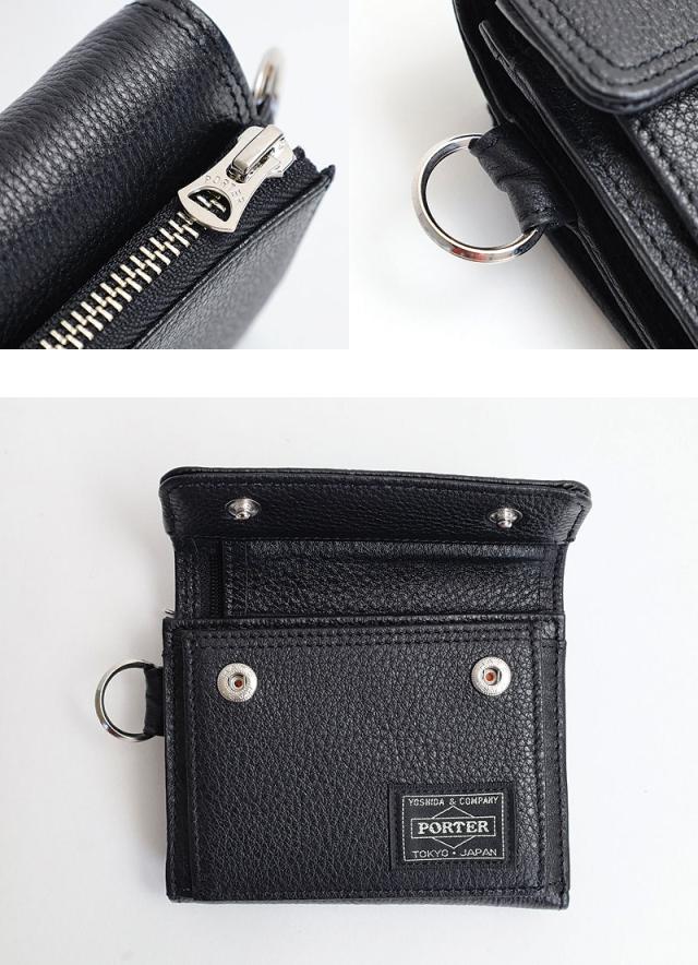 ポーター カーム WALLET 041-03122 折財布 PORTER CALM ディティール画像01