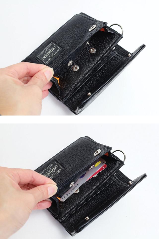 ポーター カーム WALLET 041-03122 折財布 PORTER CALM ディティール画像01