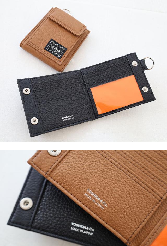 ポーター カーム WALLET 041-03123 折財布 PORTER CALM ディティール画像01