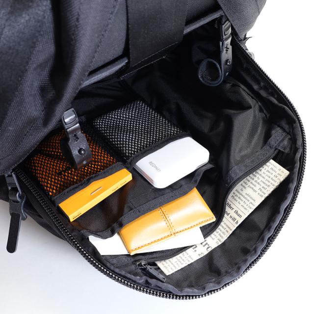 A2SOV アッソブ EXCLUSIVE BALLISTIC 2POCKET DAYPACK<br>2ポケット デイパック バックパック